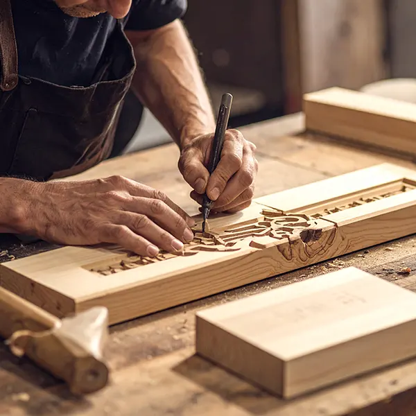creation artisanal en bois sur mesure